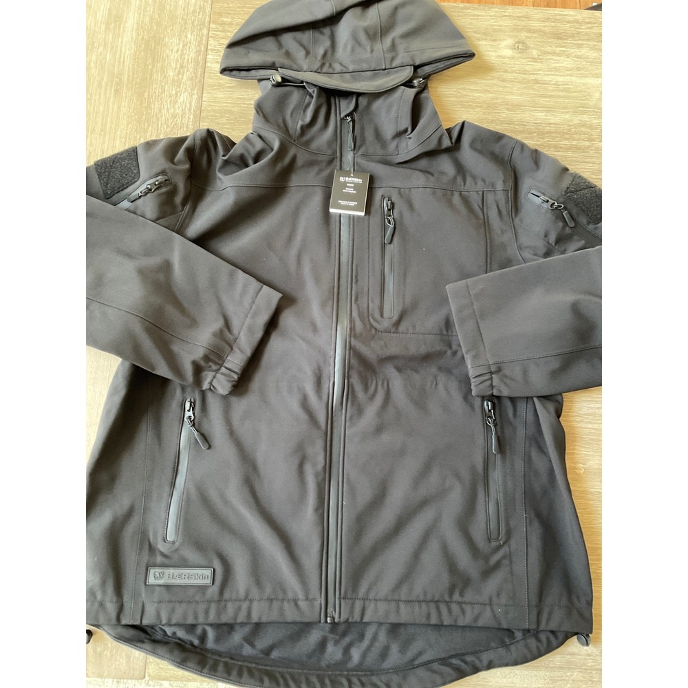 Baerskin Tactical Softshell Jacket Black Size Extra Large New With Tags